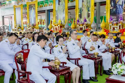 ประมวลภาพพิธีบำเพ็ญกุศลปัณรสมวาร (๑๕ วัน) วัดจุฬามณี