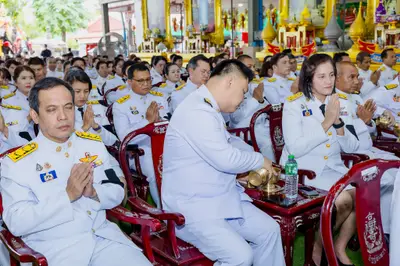 ประมวลภาพพิธีบำเพ็ญกุศลปัณรสมวาร (๑๕ วัน) วัดจุฬามณี