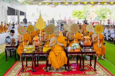ประมวลภาพพิธีบำเพ็ญกุศลปัณรสมวาร (๑๕ วัน) วัดจุฬามณี