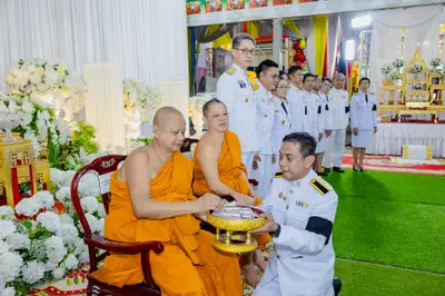 ประมวลภาพพิธีบำเพ็ญกุศลปัณรสมวาร (๑๕ วัน) วัดจุฬามณี