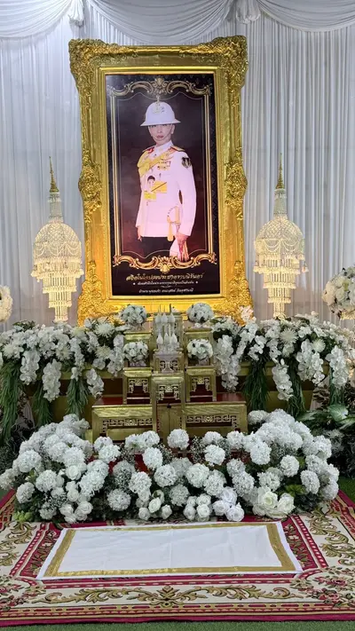 ประมวลภาพพิธีบำเพ็ญกุศลสวดพระอภิธรรม วัดจุฬามณี