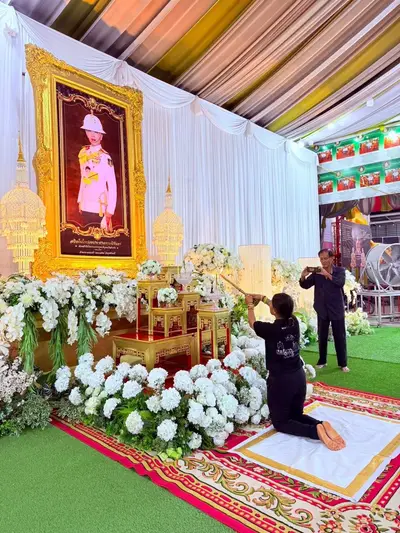 ประมวลภาพพิธีบำเพ็ญกุศลสวดพระอภิธรรม วัดจุฬามณี