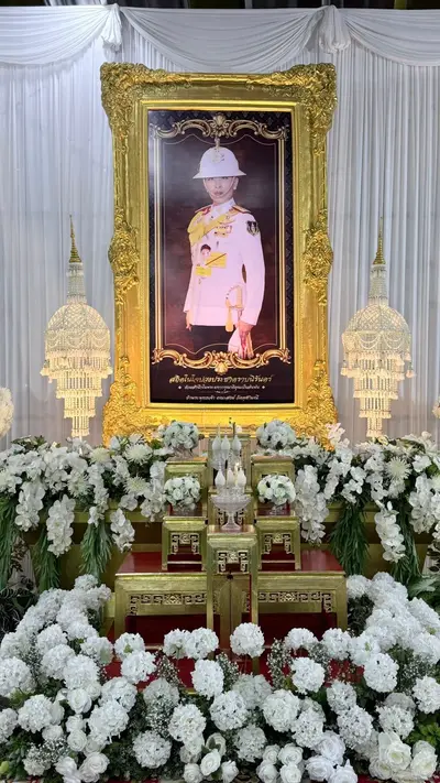 ประมวลภาพพิธีบำเพ็ญกุศลสวดพระอภิธรรม วัดจุฬามณี