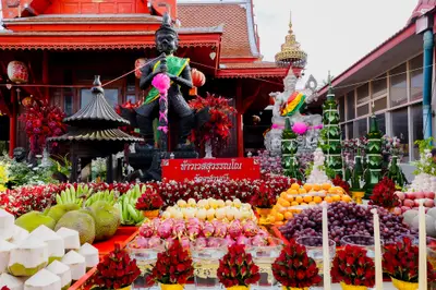 ประมวลภาพพิธีบวงสรวงสมโภช ครบ ๓๗ ปี องค์เทวสุวรรณพรหมาสูติเทพ และท้าวเวสสุวรรณโณ วัดจุฬามณี