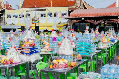 ประมวลภาพพิธีบวงสรวงสมโภช ครบ ๓๗ ปี องค์เทวสุวรรณพรหมาสูติเทพ และท้าวเวสสุวรรณโณ วัดจุฬามณี