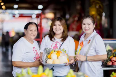 ประมวลภาพพิธีบวงสรวงสมโภช ครบ ๓๗ ปี องค์เทวสุวรรณพรหมาสูติเทพ และท้าวเวสสุวรรณโณ วัดจุฬามณี