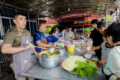ประมวลภาพพิธีบวงสรวงสมโภช ครบ ๓๗ ปี องค์เทวสุวรรณพรหมาสูติเทพ และท้าวเวสสุวรรณโณ วัดจุฬามณี