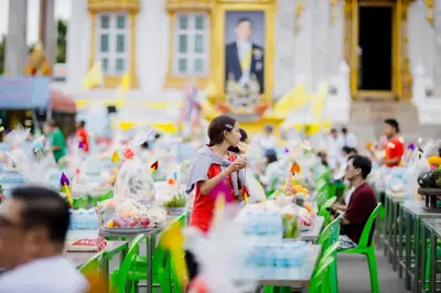 ประมวลภาพพิธีบวงสรวงสมโภช ครบ ๓๗ ปี องค์เทวสุวรรณพรหมาสูติเทพ และท้าวเวสสุวรรณโณ วัดจุฬามณี