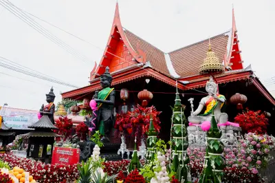 ประมวลภาพพิธีบวงสรวงสมโภช ครบ ๓๗ ปี องค์เทวสุวรรณพรหมาสูติเทพ และท้าวเวสสุวรรณโณ วัดจุฬามณี