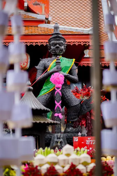 ประมวลภาพพิธีบวงสรวงสมโภช ครบ ๓๗ ปี องค์เทวสุวรรณพรหมาสูติเทพ และท้าวเวสสุวรรณโณ วัดจุฬามณี