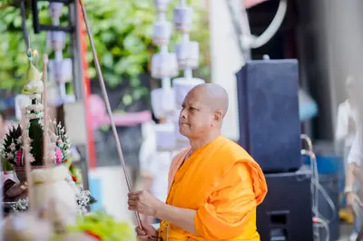 ประมวลภาพพิธีบวงสรวงสมโภช ครบ ๓๗ ปี องค์เทวสุวรรณพรหมาสูติเทพ และท้าวเวสสุวรรณโณ วัดจุฬามณี