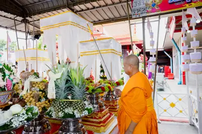ประมวลภาพพิธีบวงสรวงสมโภช ครบ ๓๗ ปี องค์เทวสุวรรณพรหมาสูติเทพ และท้าวเวสสุวรรณโณ วัดจุฬามณี