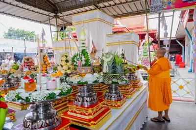ประมวลภาพพิธีบวงสรวงสมโภช ครบ ๓๗ ปี องค์เทวสุวรรณพรหมาสูติเทพ และท้าวเวสสุวรรณโณ วัดจุฬามณี