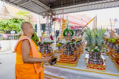 ประมวลภาพพิธีบวงสรวงสมโภช ครบ ๓๗ ปี องค์เทวสุวรรณพรหมาสูติเทพ และท้าวเวสสุวรรณโณ วัดจุฬามณี
