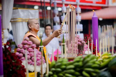 ประมวลภาพพิธีบวงสรวงสมโภช ครบ ๓๗ ปี องค์เทวสุวรรณพรหมาสูติเทพ และท้าวเวสสุวรรณโณ วัดจุฬามณี