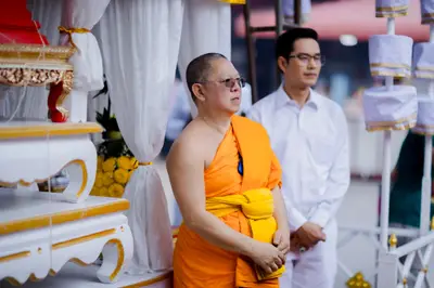 ประมวลภาพพิธีบวงสรวงสมโภช ครบ ๓๗ ปี องค์เทวสุวรรณพรหมาสูติเทพ และท้าวเวสสุวรรณโณ วัดจุฬามณี