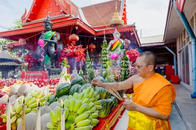 ประมวลภาพพิธีบวงสรวงสมโภช ครบ ๓๗ ปี องค์เทวสุวรรณพรหมาสูติเทพ และท้าวเวสสุวรรณโณ วัดจุฬามณี