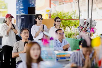 ประมวลภาพพิธีบวงสรวงสมโภช ครบ ๓๗ ปี องค์เทวสุวรรณพรหมาสูติเทพ และท้าวเวสสุวรรณโณ วัดจุฬามณี