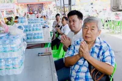ประมวลภาพพิธีบวงสรวงสมโภช ครบ ๓๗ ปี องค์เทวสุวรรณพรหมาสูติเทพ และท้าวเวสสุวรรณโณ วัดจุฬามณี
