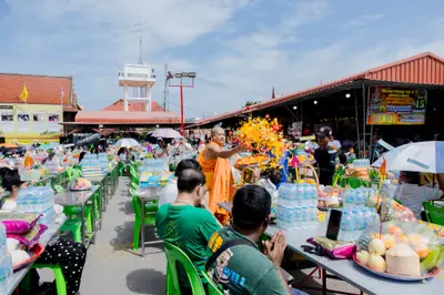 ประมวลภาพพิธีบวงสรวงสมโภช ครบ ๓๗ ปี องค์เทวสุวรรณพรหมาสูติเทพ และท้าวเวสสุวรรณโณ วัดจุฬามณี