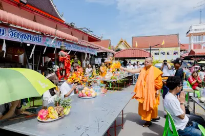 ประมวลภาพพิธีบวงสรวงสมโภช ครบ ๓๗ ปี องค์เทวสุวรรณพรหมาสูติเทพ และท้าวเวสสุวรรณโณ วัดจุฬามณี