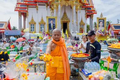 ประมวลภาพพิธีบวงสรวงสมโภช ครบ ๓๗ ปี องค์เทวสุวรรณพรหมาสูติเทพ และท้าวเวสสุวรรณโณ วัดจุฬามณี