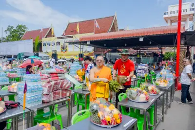 ประมวลภาพพิธีบวงสรวงสมโภช ครบ ๓๗ ปี องค์เทวสุวรรณพรหมาสูติเทพ และท้าวเวสสุวรรณโณ วัดจุฬามณี
