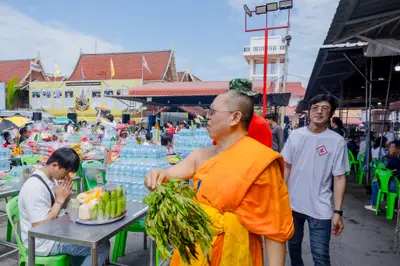 ประมวลภาพพิธีบวงสรวงสมโภช ครบ ๓๗ ปี องค์เทวสุวรรณพรหมาสูติเทพ และท้าวเวสสุวรรณโณ วัดจุฬามณี