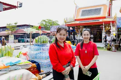 ประมวลภาพพิธีบวงสรวงสมโภช ครบ ๓๗ ปี องค์เทวสุวรรณพรหมาสูติเทพ และท้าวเวสสุวรรณโณ วัดจุฬามณี