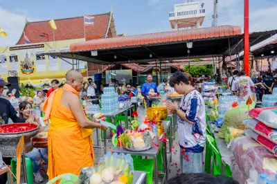 ประมวลภาพพิธีบวงสรวงสมโภช ครบ ๓๗ ปี องค์เทวสุวรรณพรหมาสูติเทพ และท้าวเวสสุวรรณโณ วัดจุฬามณี