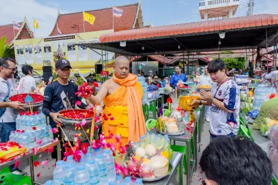 ประมวลภาพพิธีบวงสรวงสมโภช ครบ ๓๗ ปี องค์เทวสุวรรณพรหมาสูติเทพ และท้าวเวสสุวรรณโณ วัดจุฬามณี
