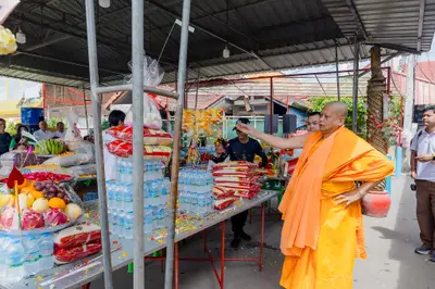 ประมวลภาพพิธีบวงสรวงสมโภช ครบ ๓๗ ปี องค์เทวสุวรรณพรหมาสูติเทพ และท้าวเวสสุวรรณโณ วัดจุฬามณี