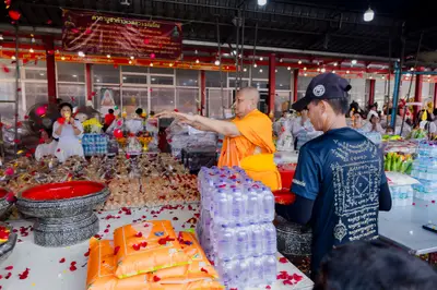 ประมวลภาพพิธีบวงสรวงสมโภช ครบ ๓๗ ปี องค์เทวสุวรรณพรหมาสูติเทพ และท้าวเวสสุวรรณโณ วัดจุฬามณี