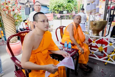 ประมวลภาพพิธีบวงสรวงสมโภช ครบ ๓๗ ปี องค์เทวสุวรรณพรหมาสูติเทพ และท้าวเวสสุวรรณโณ วัดจุฬามณี