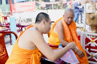 ประมวลภาพพิธีบวงสรวงสมโภช ครบ ๓๗ ปี องค์เทวสุวรรณพรหมาสูติเทพ และท้าวเวสสุวรรณโณ วัดจุฬามณี