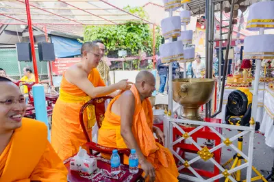 ประมวลภาพพิธีบวงสรวงสมโภช ครบ ๓๗ ปี องค์เทวสุวรรณพรหมาสูติเทพ และท้าวเวสสุวรรณโณ วัดจุฬามณี