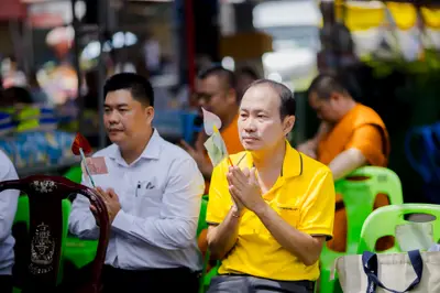 ประมวลภาพพิธีบวงสรวงสมโภช ครบ ๓๗ ปี องค์เทวสุวรรณพรหมาสูติเทพ และท้าวเวสสุวรรณโณ วัดจุฬามณี