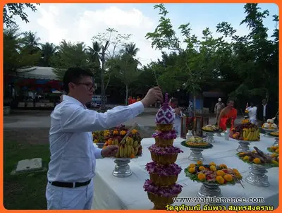 ประมวลภาพงานบวงสรวงและพุทธาภิเษกชนวนรุ่นบูรณะอุโบสถ ปี ๒๕๕๗