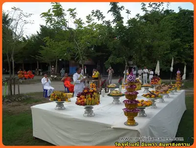 ประมวลภาพงานบวงสรวงและพุทธาภิเษกชนวนรุ่นบูรณะอุโบสถ ปี ๒๕๕๗