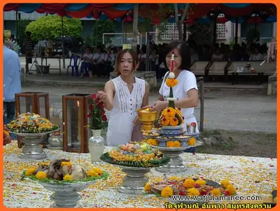 ประมวลภาพงานบวงสรวงและพุทธาภิเษกชนวนรุ่นบูรณะอุโบสถ ปี ๒๕๕๗