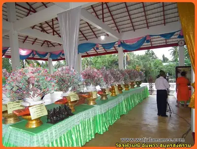 ประมวลภาพงานบวงสรวงและพุทธาภิเษกชนวนรุ่นบูรณะอุโบสถ ปี ๒๕๕๗