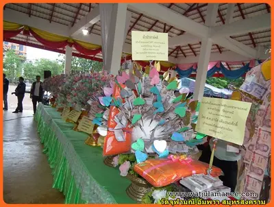 ประมวลภาพงานบวงสรวงและพุทธาภิเษกชนวนรุ่นบูรณะอุโบสถ ปี ๒๕๕๗