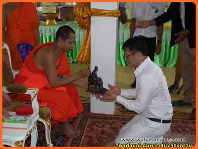 ประมวลภาพงานบวงสรวงและพุทธาภิเษกชนวนรุ่นบูรณะอุโบสถ ปี ๒๕๕๗