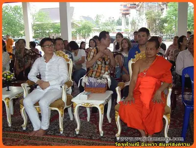 ประมวลภาพงานบวงสรวงและพุทธาภิเษกชนวนรุ่นบูรณะอุโบสถ ปี ๒๕๕๗