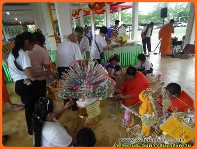 ประมวลภาพงานบวงสรวงและพุทธาภิเษกชนวนรุ่นบูรณะอุโบสถ ปี ๒๕๕๗