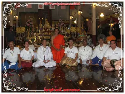 ประมวลภาพงานบูชาครูและไหว้ครูบูรพาจารย์ ปี ๒๕๕๔