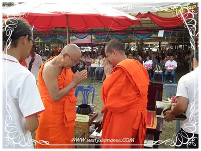 ประมวลภาพงานพุทธาภิเษกเหรียญท้าวเวสสุวรรณ ปี ๒๕๕๔