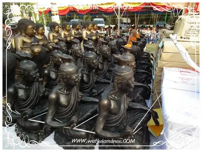 ประมวลภาพงานพุทธาภิเษกเหรียญท้าวเวสสุวรรณ ปี ๒๕๕๔