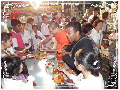 ประมวลภาพงานพุทธาภิเษกเหรียญท้าวเวสสุวรรณ ปี ๒๕๕๔