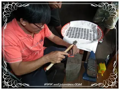 ประมวลภาพค่ำคืนก่อนพิธีพุทธาภิเษกเหรียญที่ระลึกบูชาครู (เตรียมมณฑลพิธี) ปี ๒๕๕๕